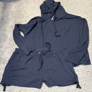 Hoodie and Shorts Set